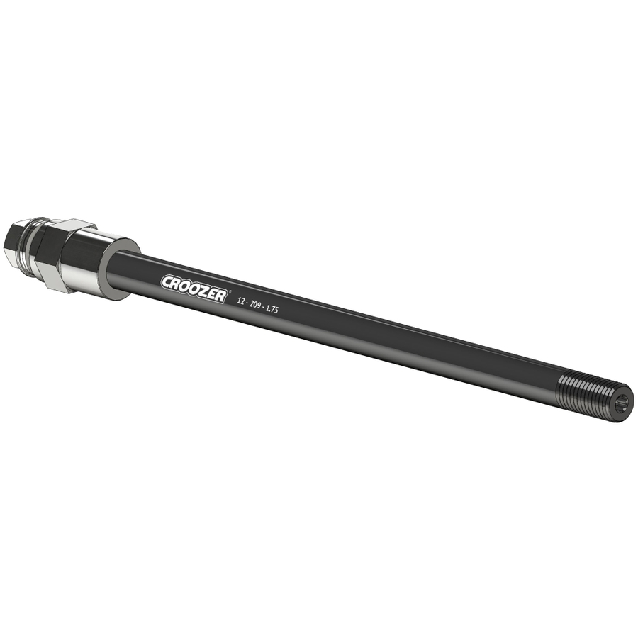 Steckachse til akselkobling med adapter M12x177 L.209 mm Gew.1,75 mm