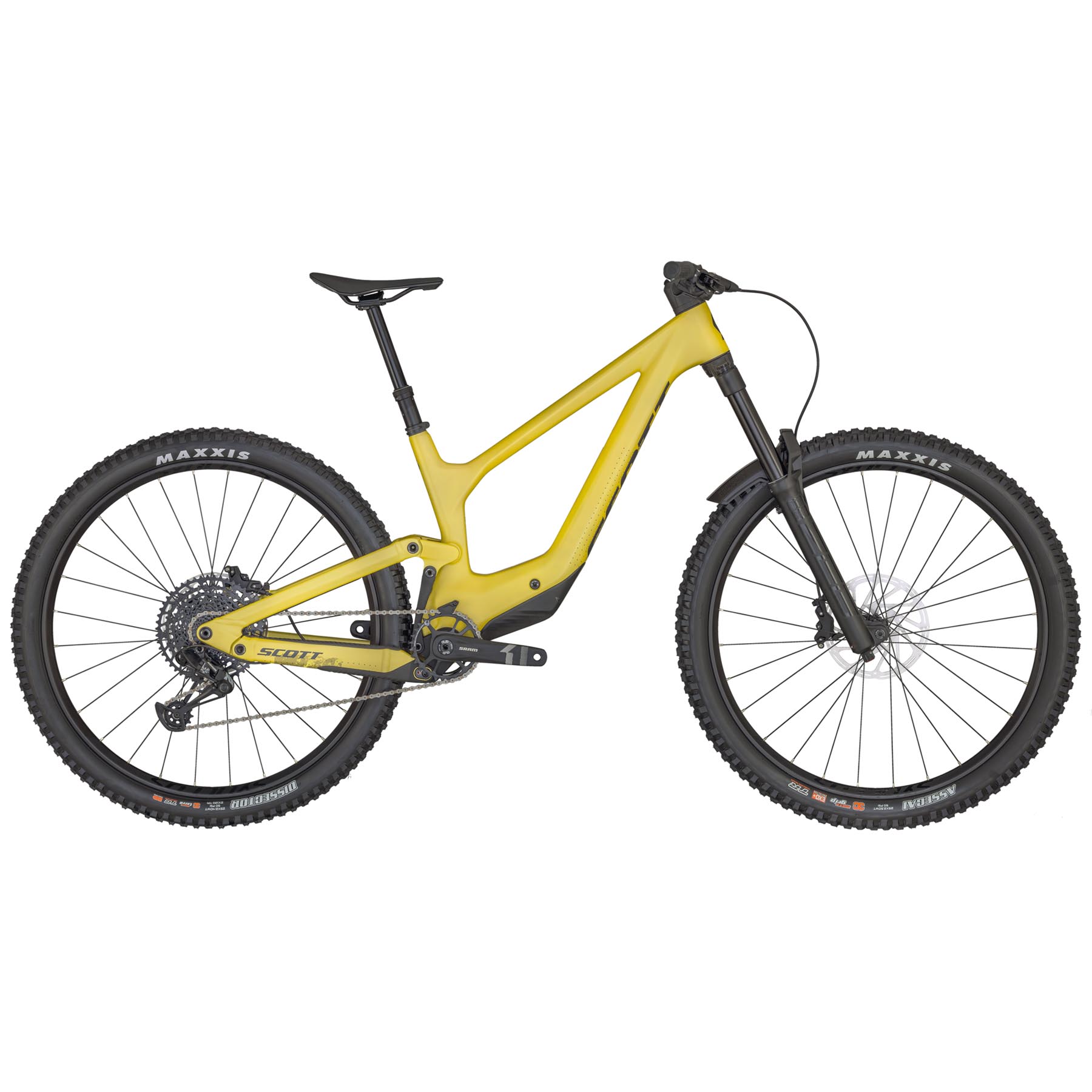 Scott Ransom 920 Auric Yellow 2025 - Fuldafdæmpede Mountainbike