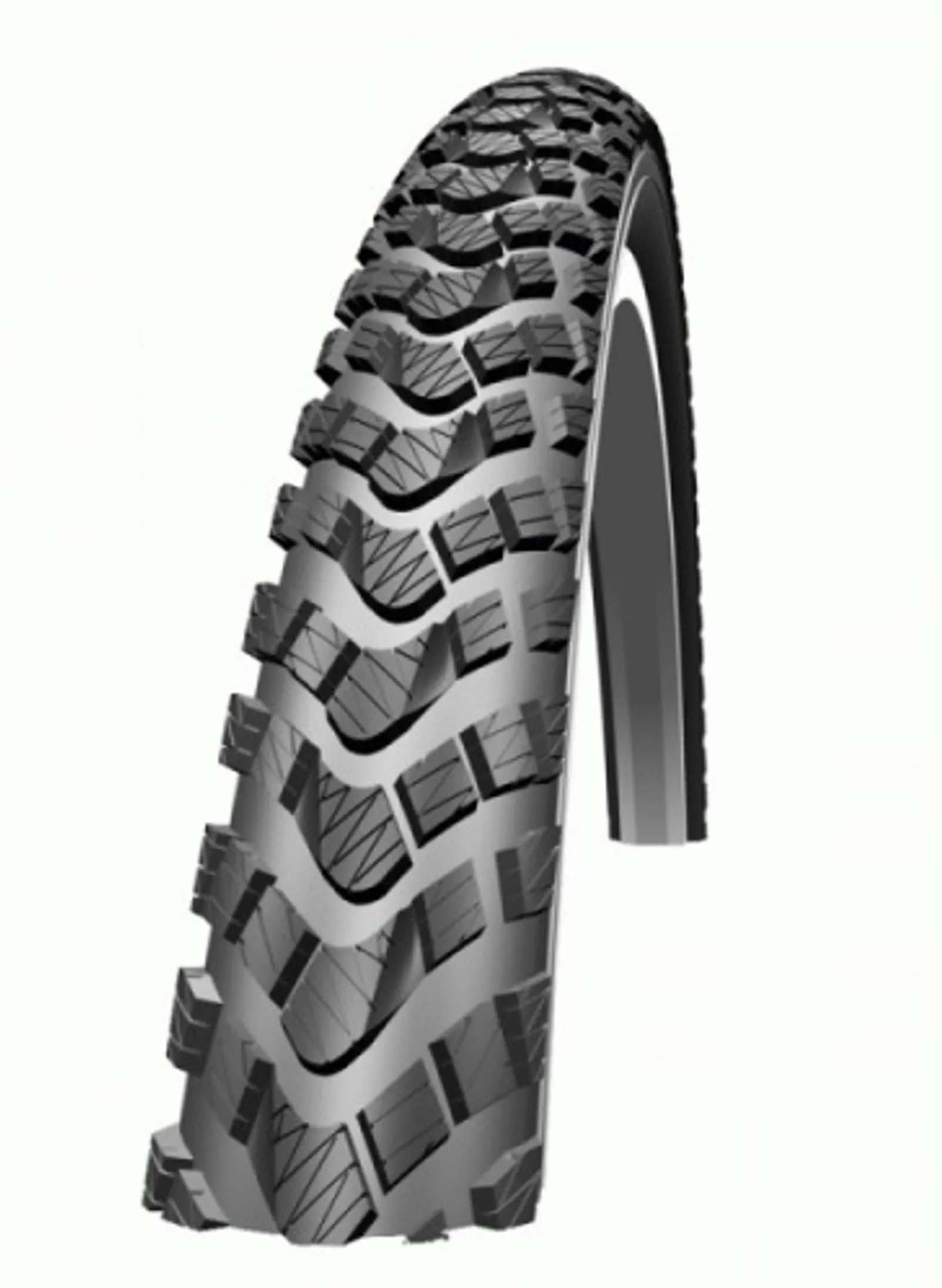 Schwalbe Cykelhjul Marathon Extreme DD, 26 x 2,00" sort refleks