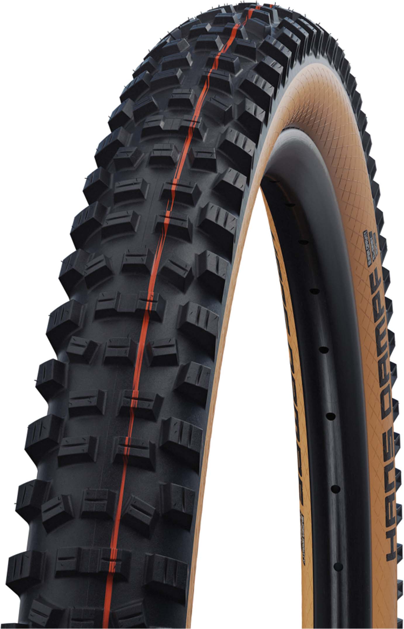 Schwalbe Dæk Hans Dampf HS 491 29x2,60"65-622 sw/brz-SSk EvoTLE AdxS ST