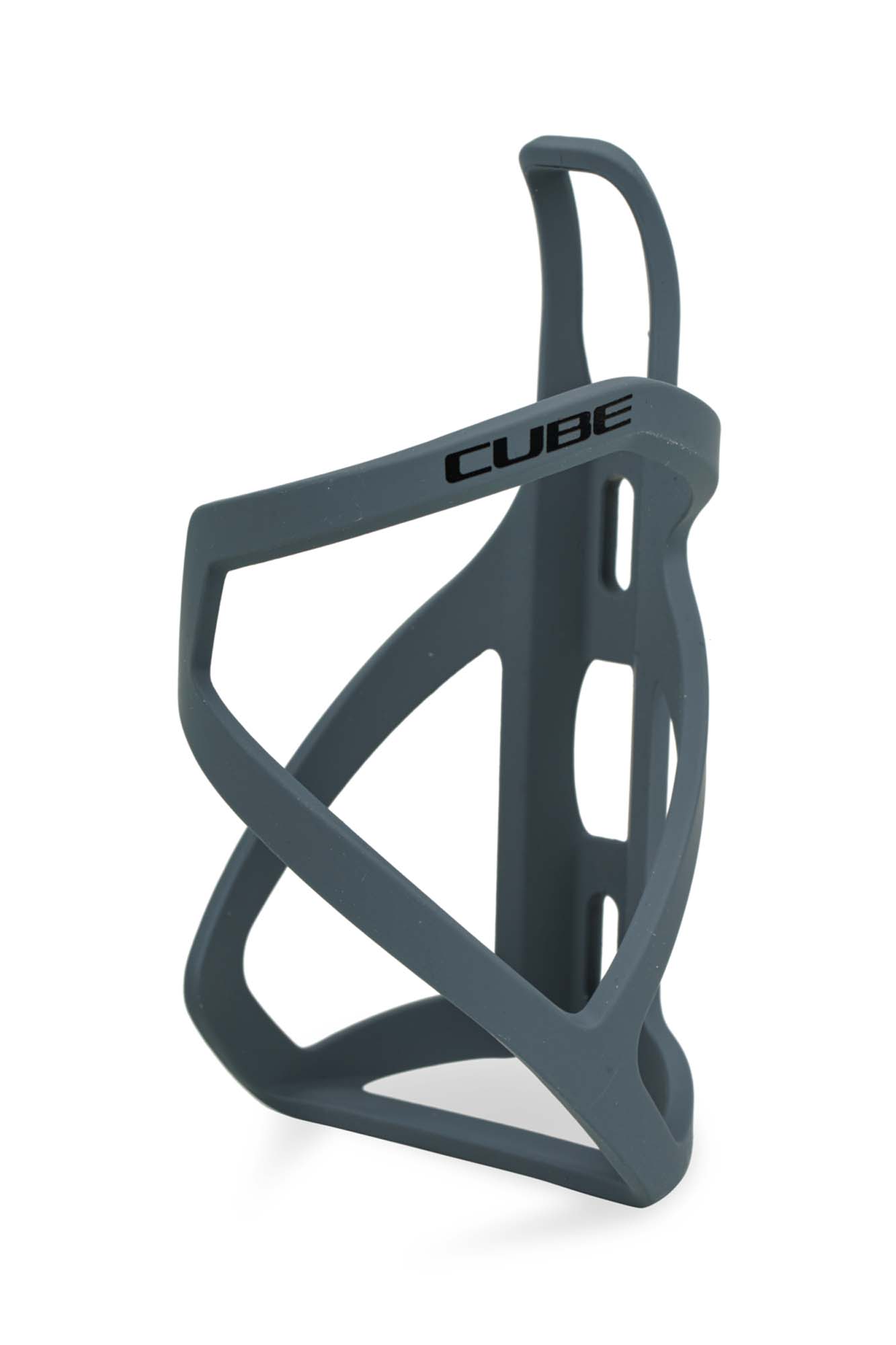 Cube Flaskeholder HPP Left-Hand Sidecage, mat grå og blank sort