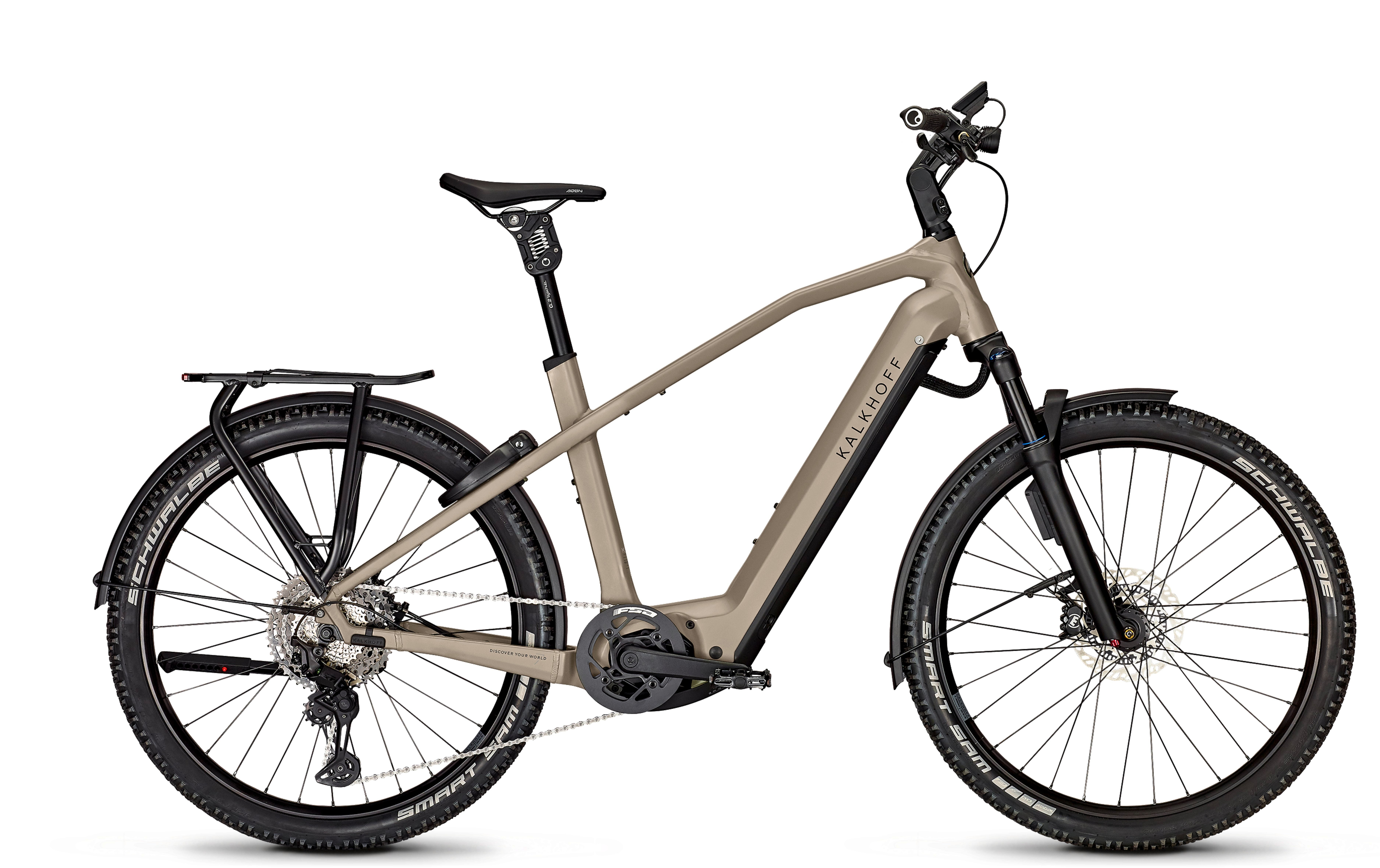 Kalkhoff Entice 7.B Advance+ ABS moonstonegrey matt 2024 - Elcykel Hardtail Mountainbike