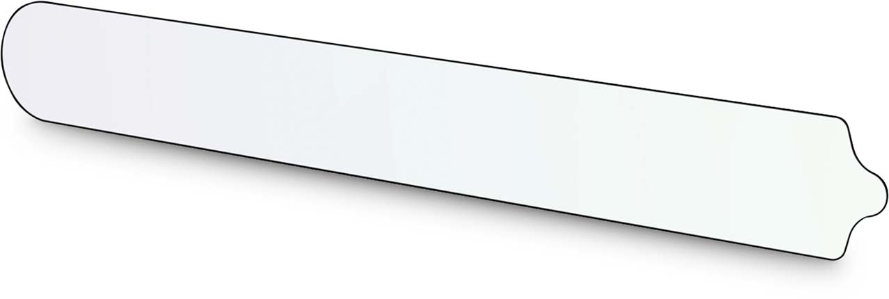 RFR Stenbeskyttelse underrør L transparent