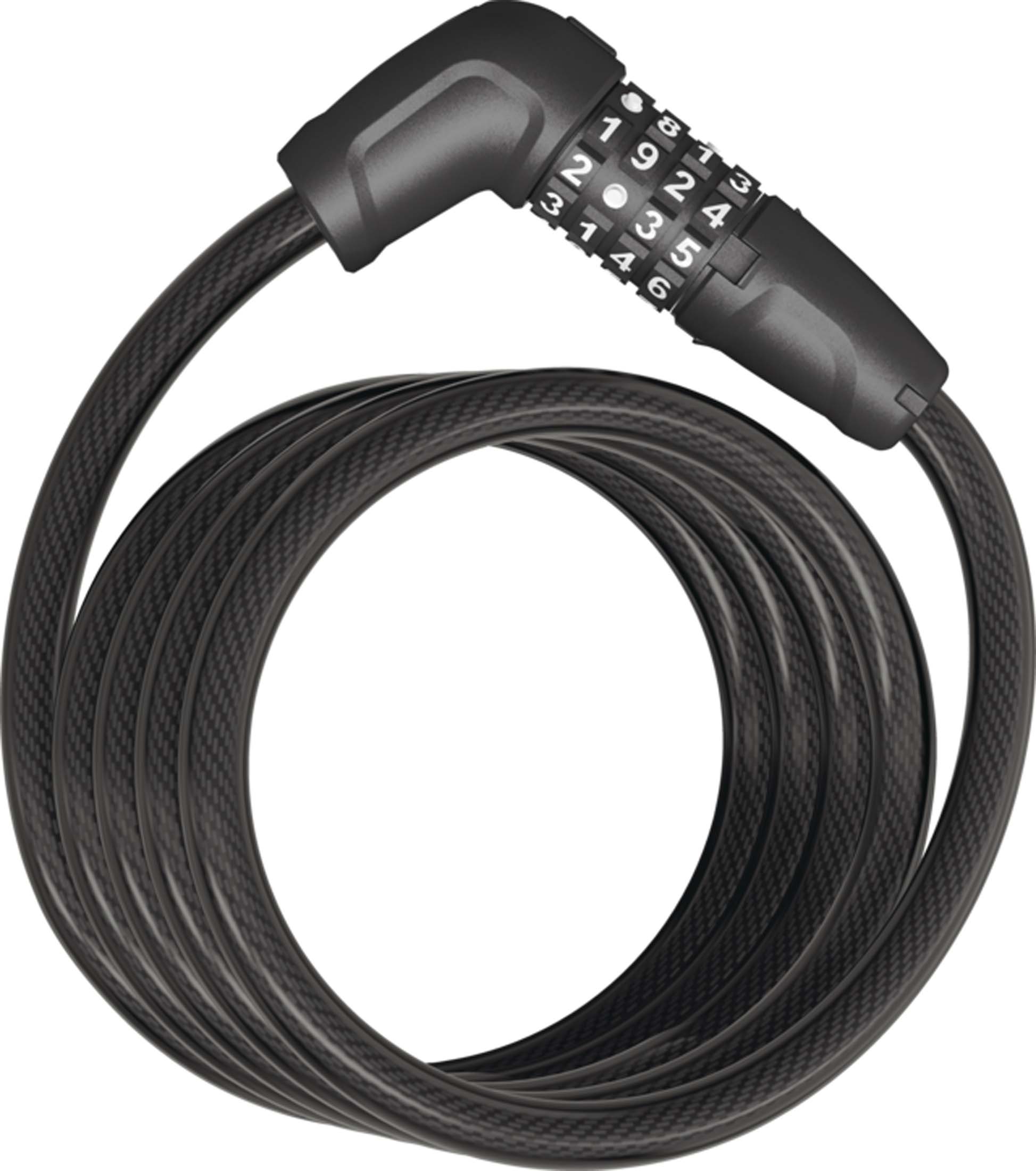 Abus Kabellås pengeskab 6512C/180 sort uden holder