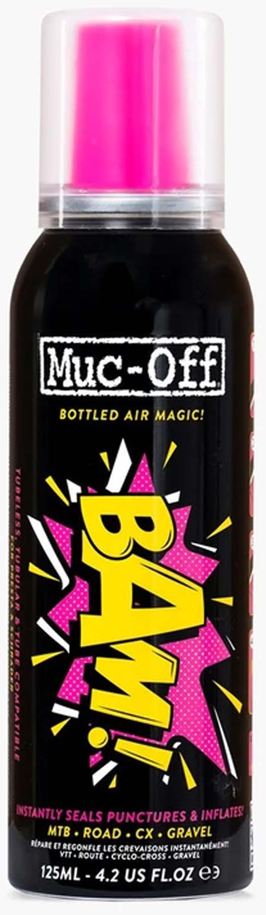 Muc-Off B.A.M! Instant punkteringsreparation 125 ml pink