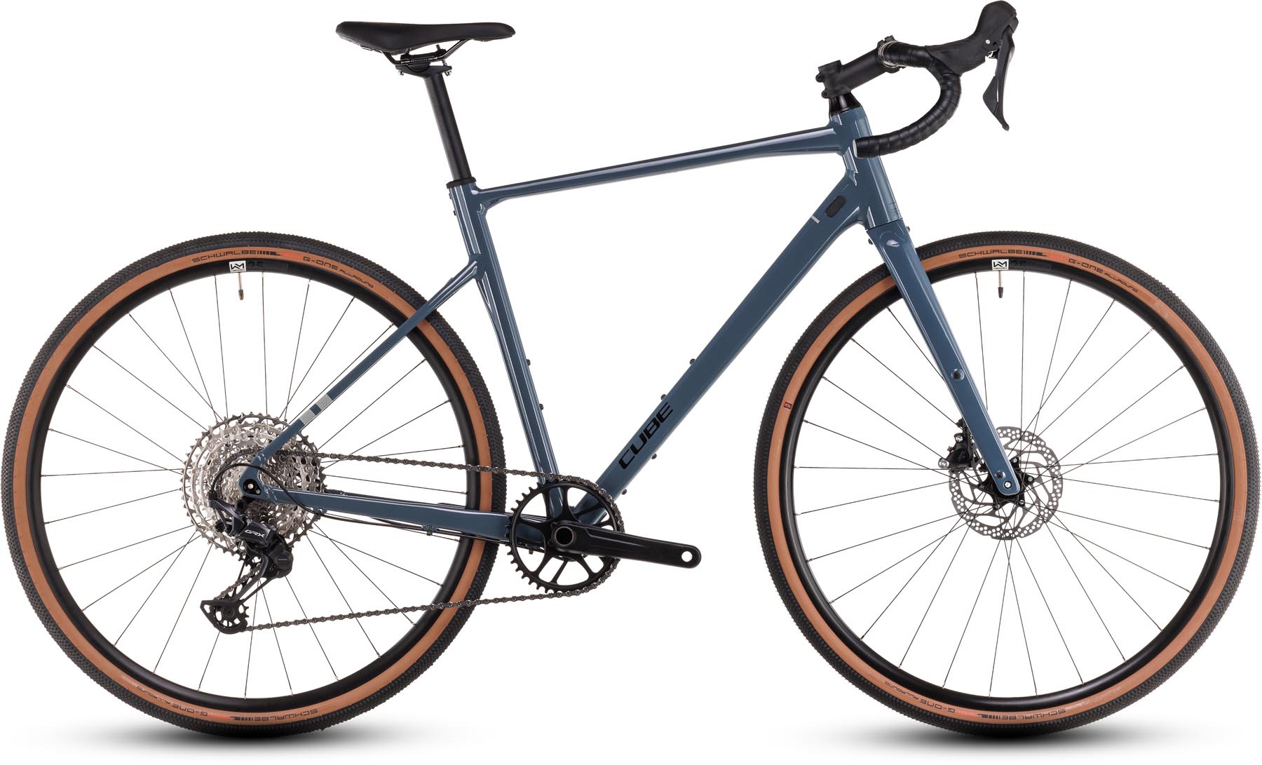 Cube Nuroad EX whale n black 2025 - Gravelcykel