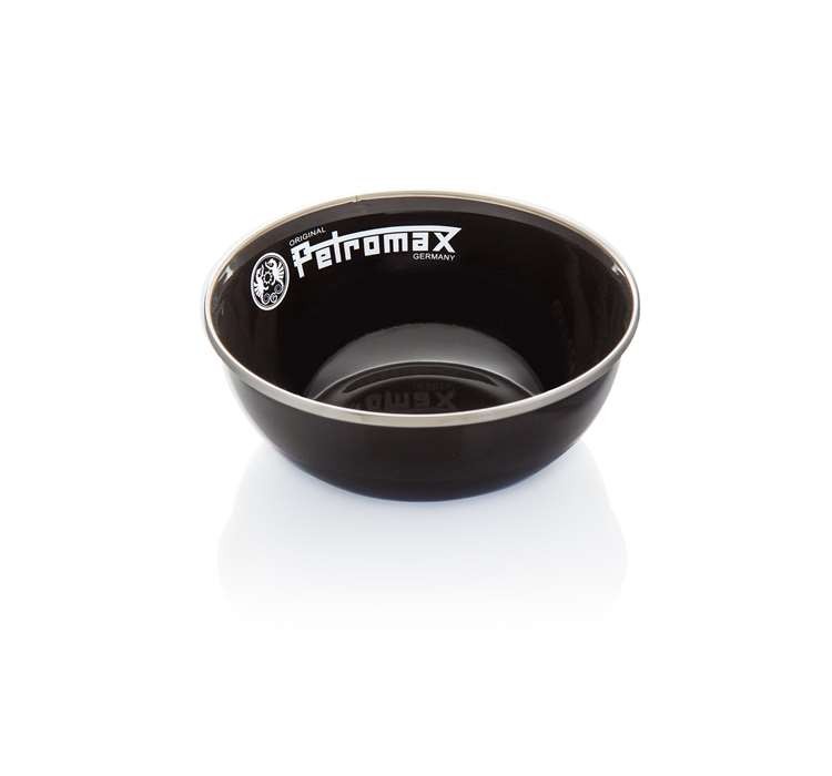 Petromax Emaljerede skåle, sorte (2 stk. i sæt)