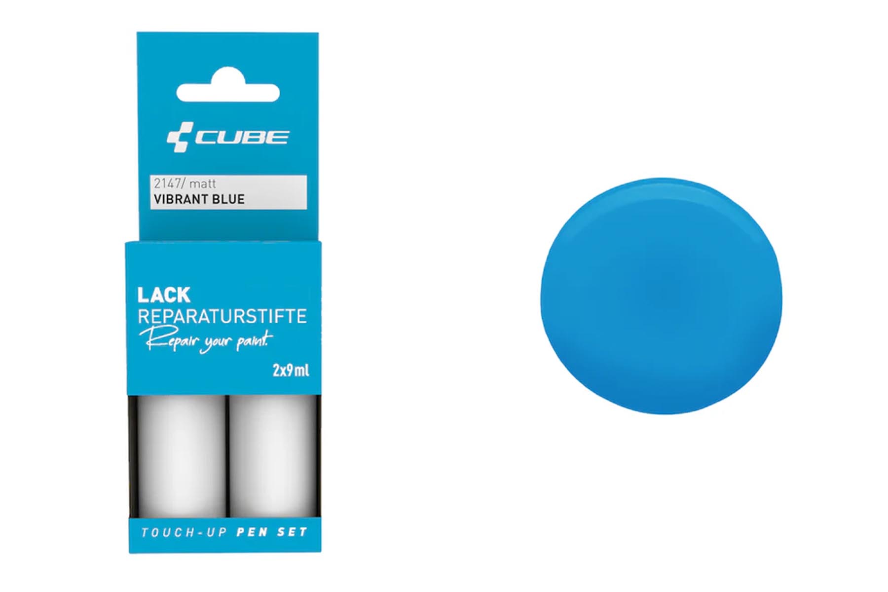 Cube Lakstift-sæt, vibrant blue matt 2147