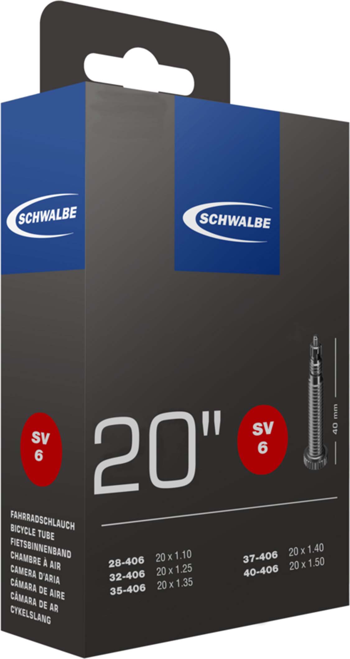 Schwalbe Slang NR. 6 (20") SV