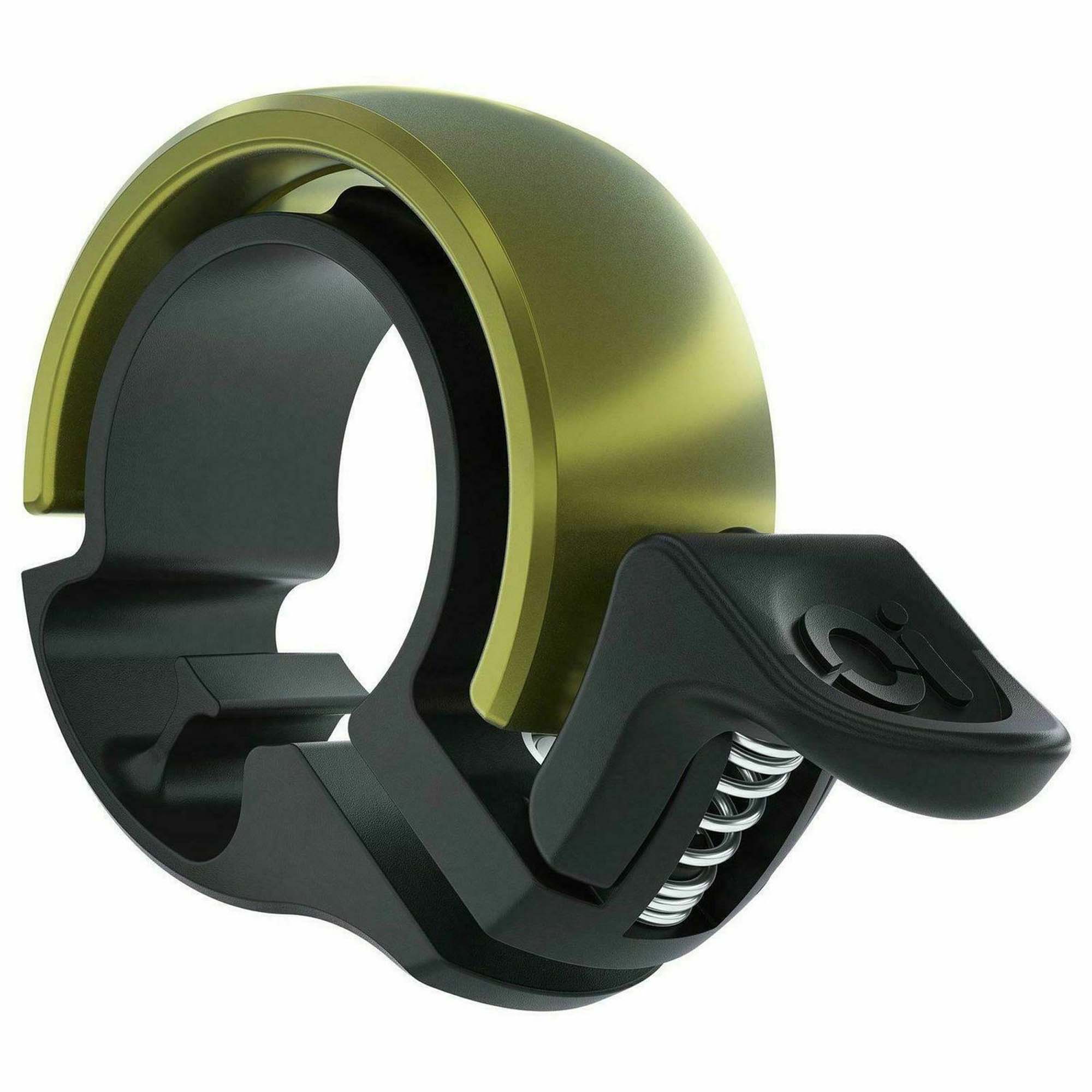 Knog Klokke Oi lille sort/oliven