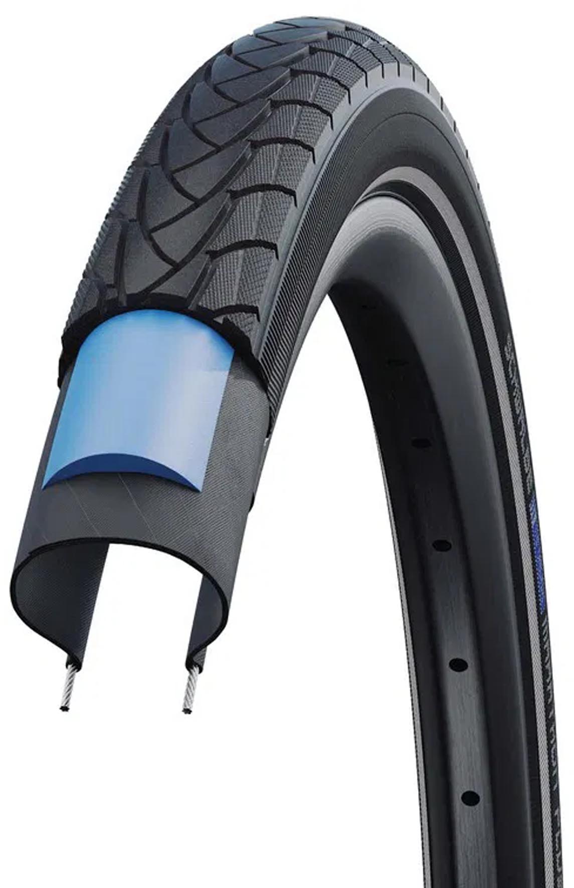 Schwalbe Dæk Marathon Plus HS 440 26x1 5/8" 42-590 sw-TwinSkin Ref. SG EC