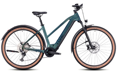 Klik her for at se Cube-elcykler med trapezformet stel.