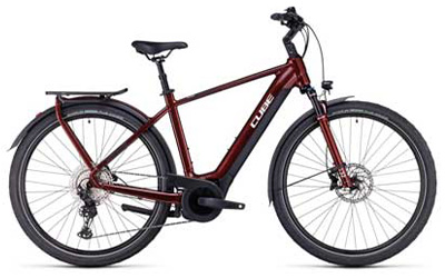 Klik her for at se Cube-elcykler med diamantstel.
