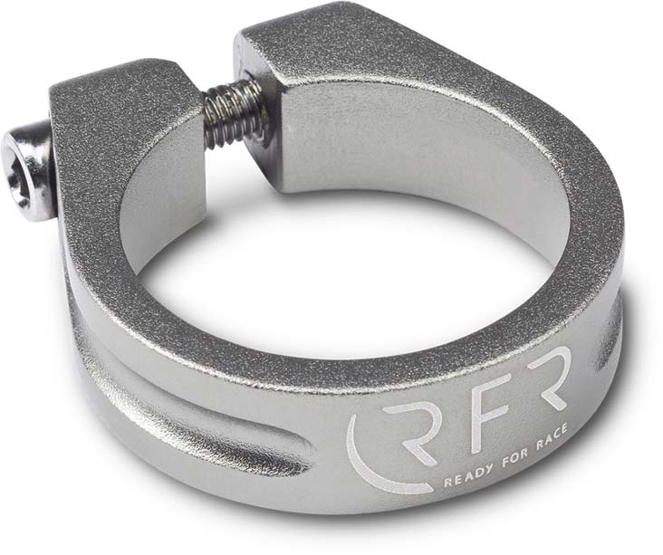 RFR Sadelklemme 34,9 mm grå