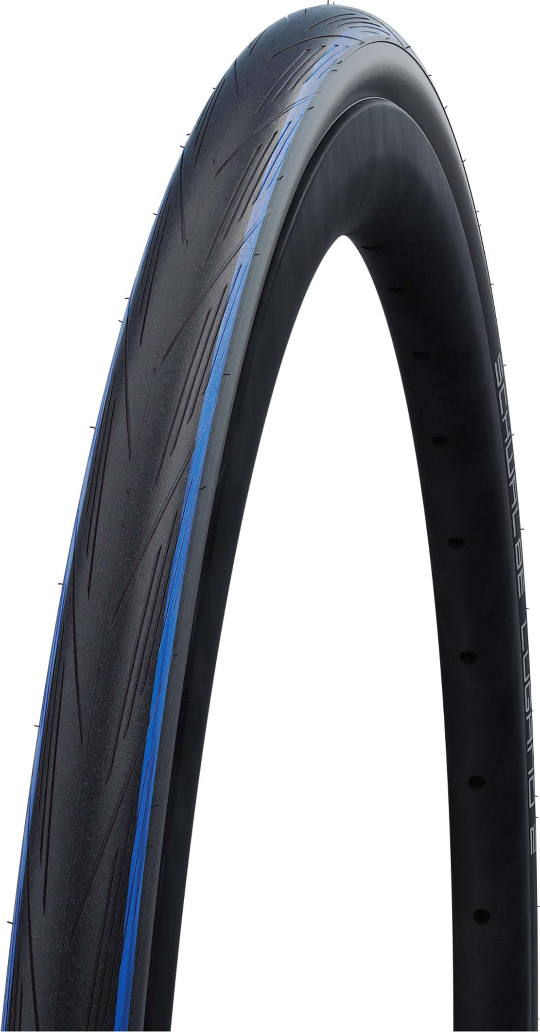 Schwalbe Dæk LUGANO 25-622 700 x 25C sort/blå