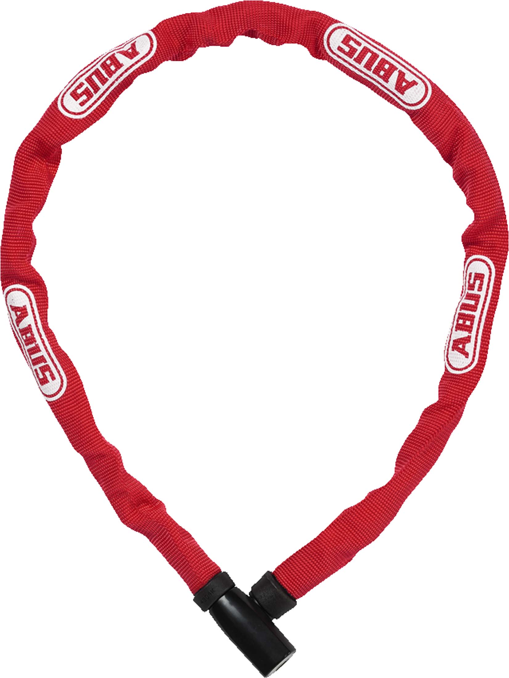Abus Kædelås AB 4804K 75/4 rød tekstil