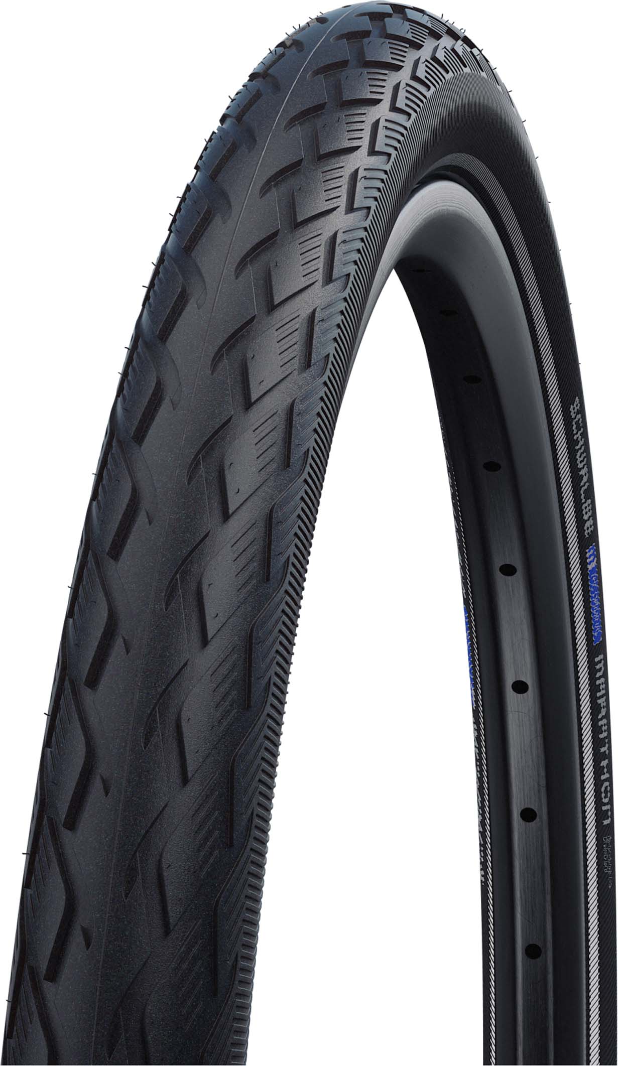 Schwalbe Dæk Marathon GreenGuard 47-622 28 tommer, sort-refleks
