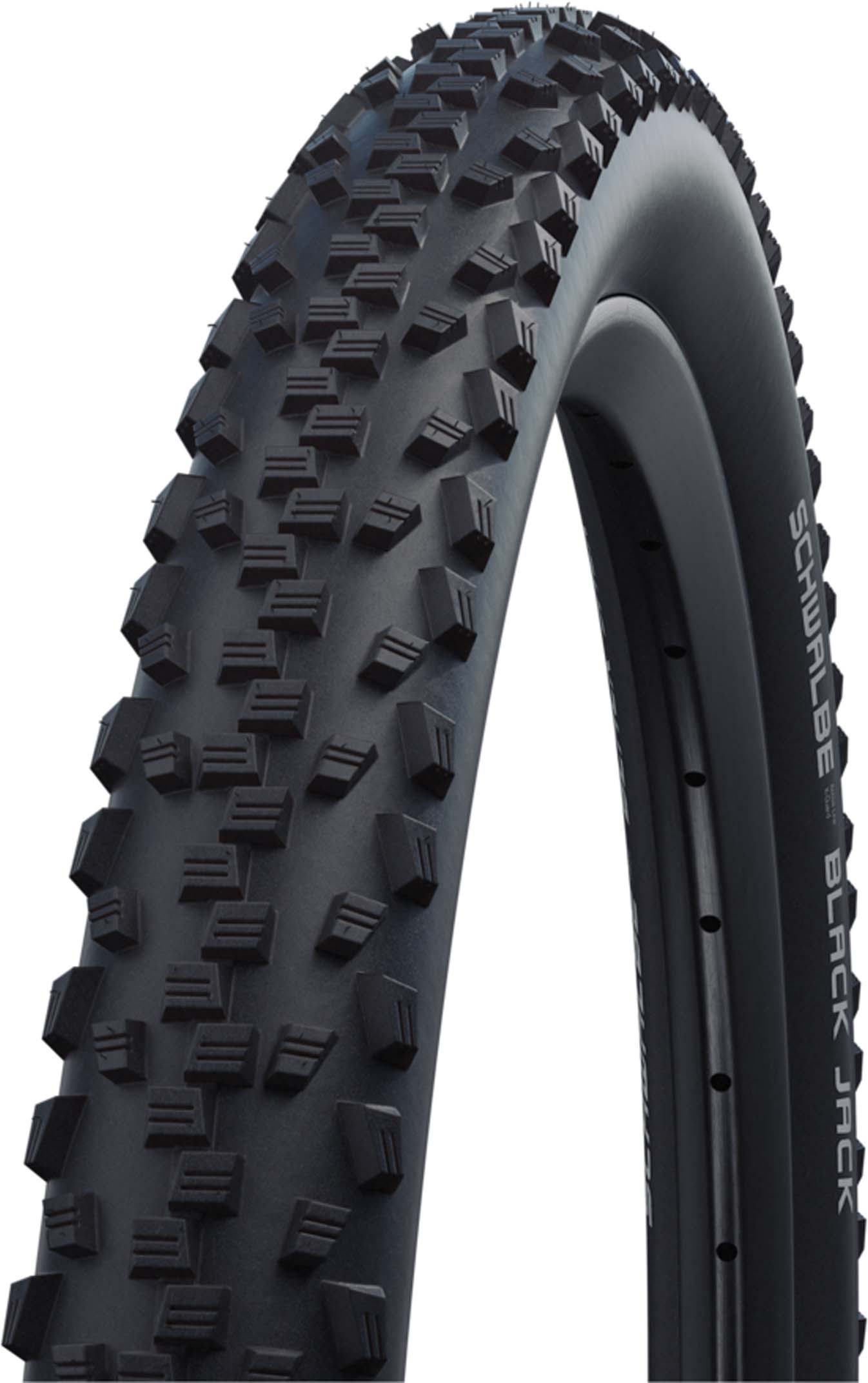 Schwalbe Cykelhjul Black Jack HS 407 12x1,90" 47-203, sort