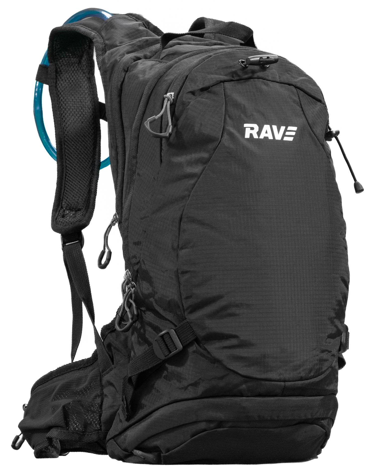 RAVE Cykel- og outdoor-rygsæk inkl. 2 liters drikkeblære