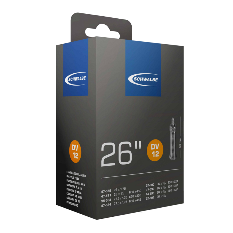 Schwalbe Slang #12 Blitzventil 40 mm (DV)
