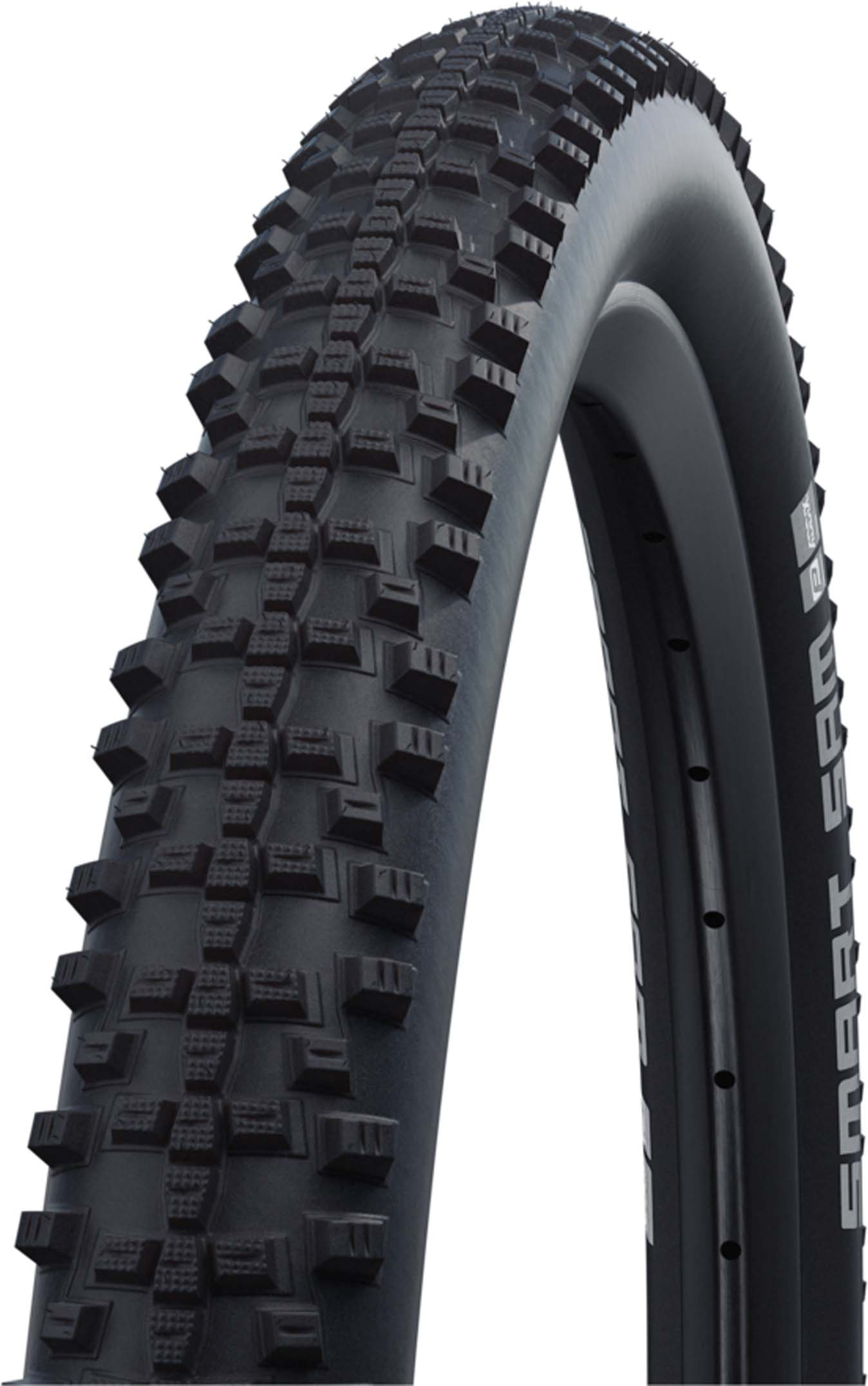 Schwalbe Dæk Smart Sam 54-584, 27,5x2,10" Addix B/B Perf, sort