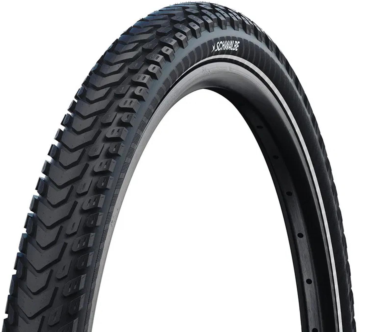 Schwalbe Dæk Marathon Mondial Pro HS 630 E-50 28x1,60"42-622sw-Ref EL VG Adx DD E50 fb