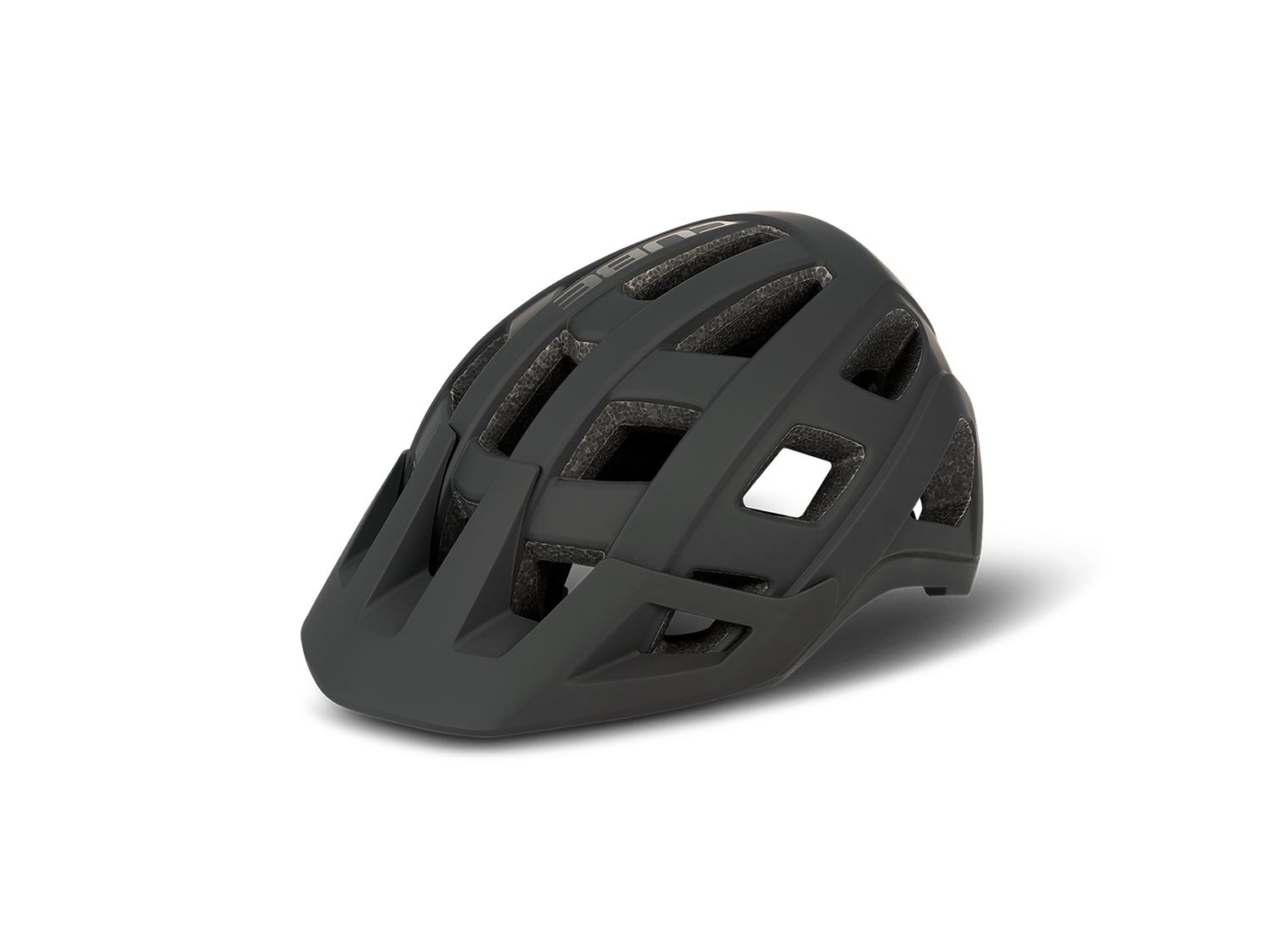 Cube Hjelm BADGER sort