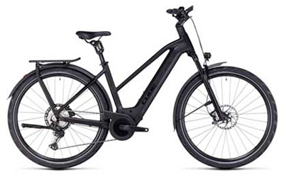 Klik her for at se Cube-elcykler med trapezramme.
