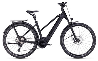 Klik her for at se Cube-elcykler med trapezformet stel.
