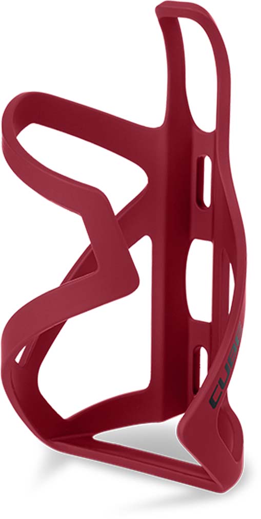 Cube Flaskeholder HPP Sidecage mat bordeaux og blank sort
