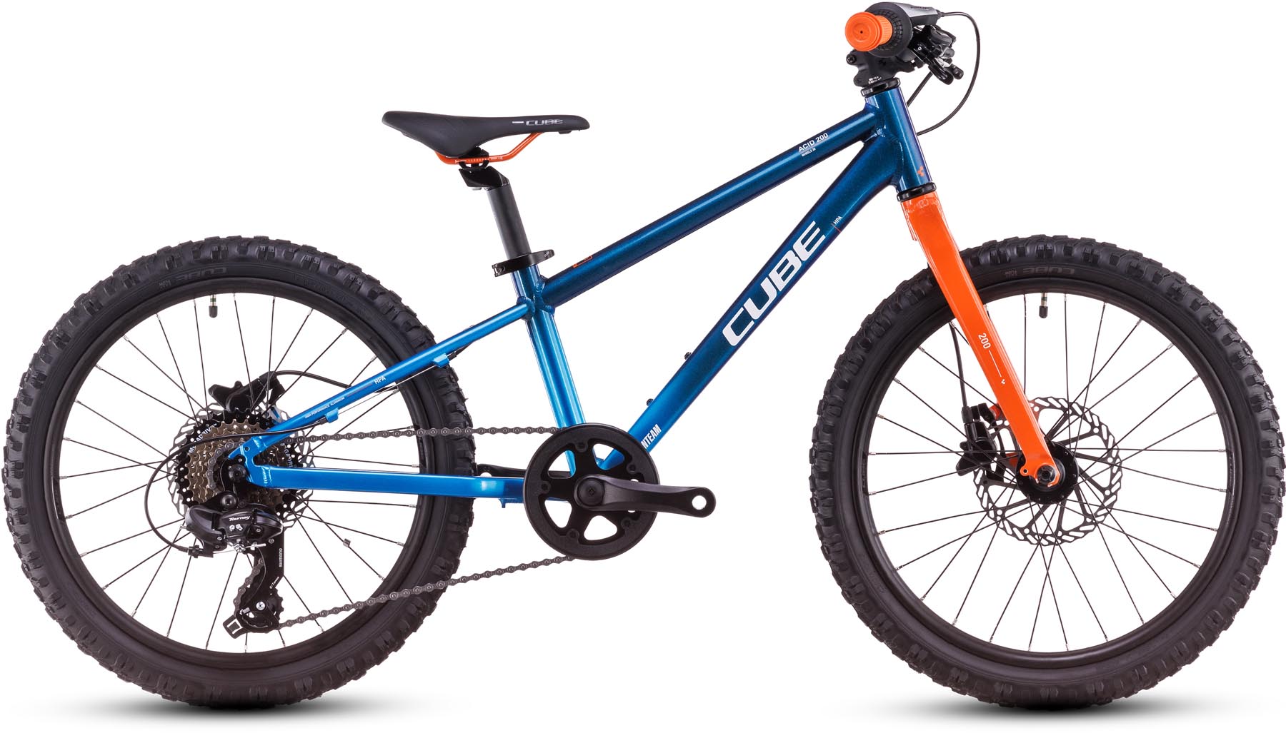 Cube Acid 200 Disc actionteam 2025 - Børnecykel 20 tommer