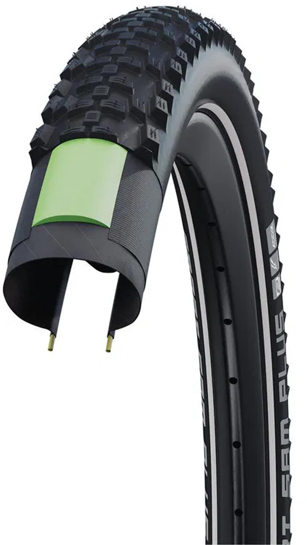 Schwalbe Dæk Smart Sam Plus HS 624 (E-50) 28x1,85" 47-622 sw-Ref.E50 PeL DD GG Adx