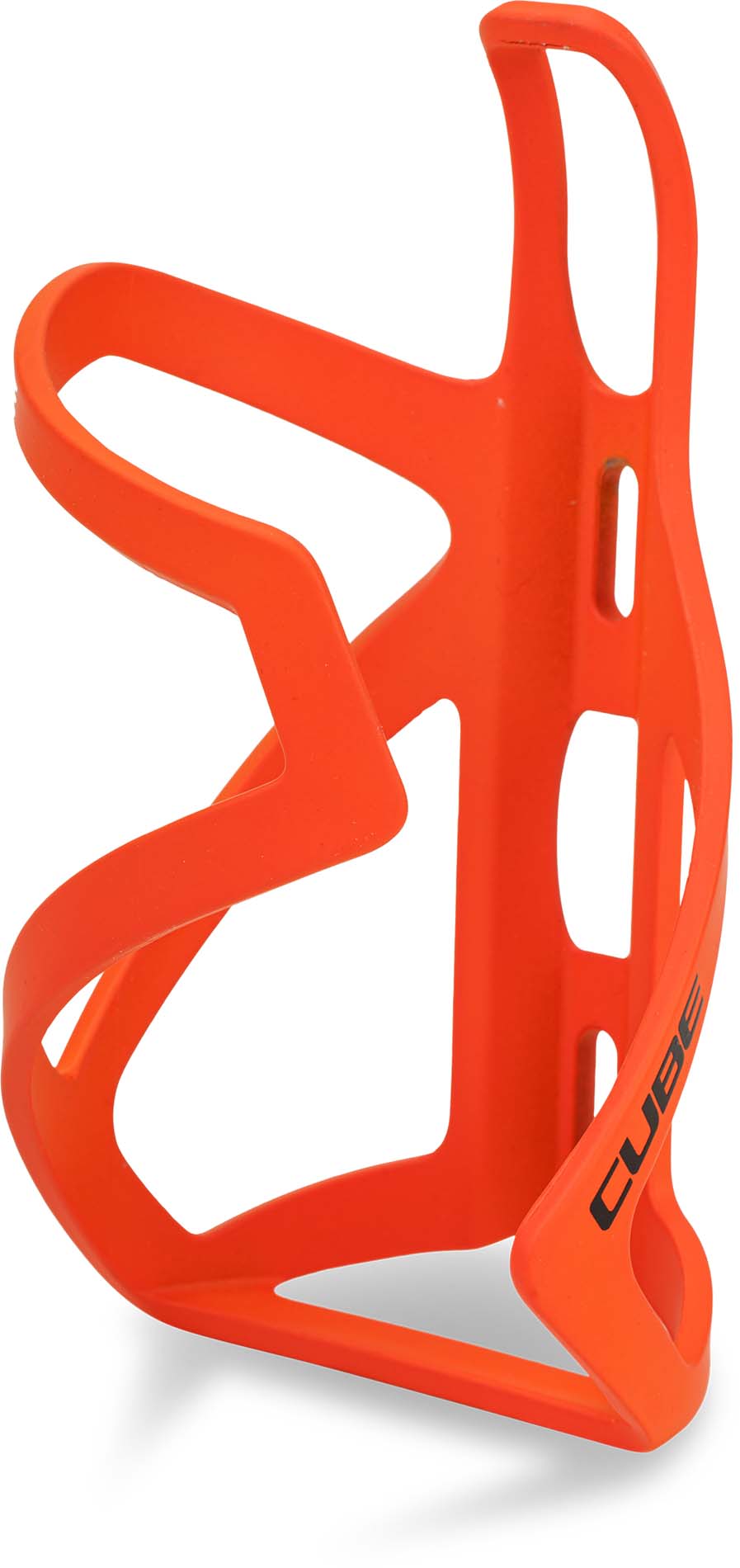 Cube Flaskeholder HPP Sidecage - mat orange og blank sort