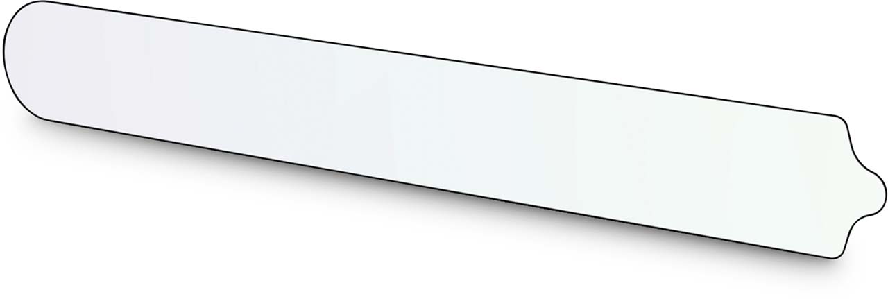 RFR Stenbeskyttelse underrør S/M transparent