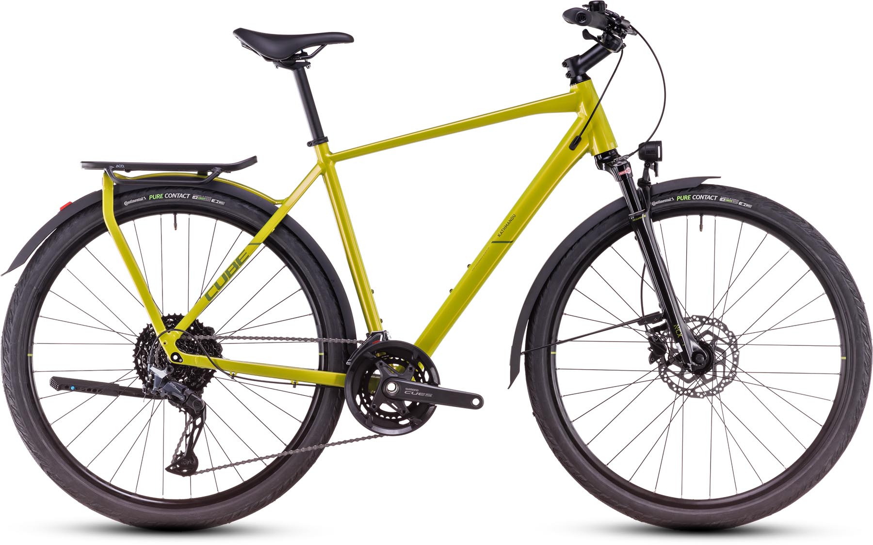 Cube Kathmandu EXC lizard n green 2025 - Trekkingcykel Herrer