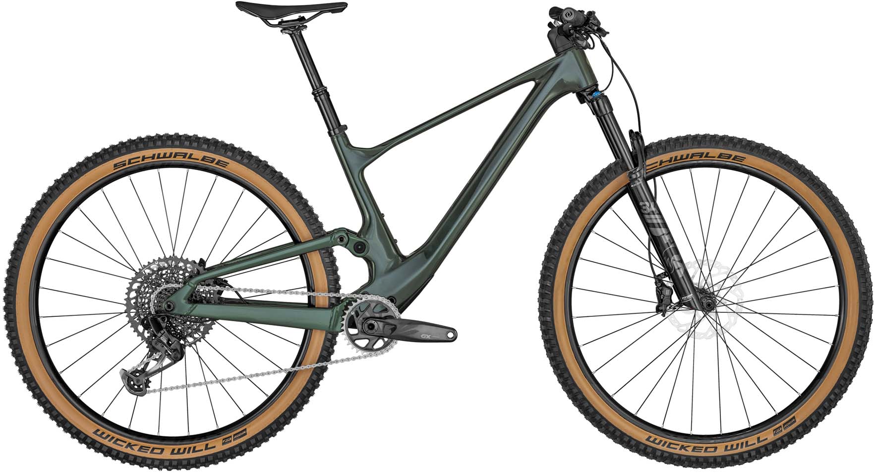 Scott Spark 930 Wakame Green 2024 - Fuldafdæmpede Mountainbike