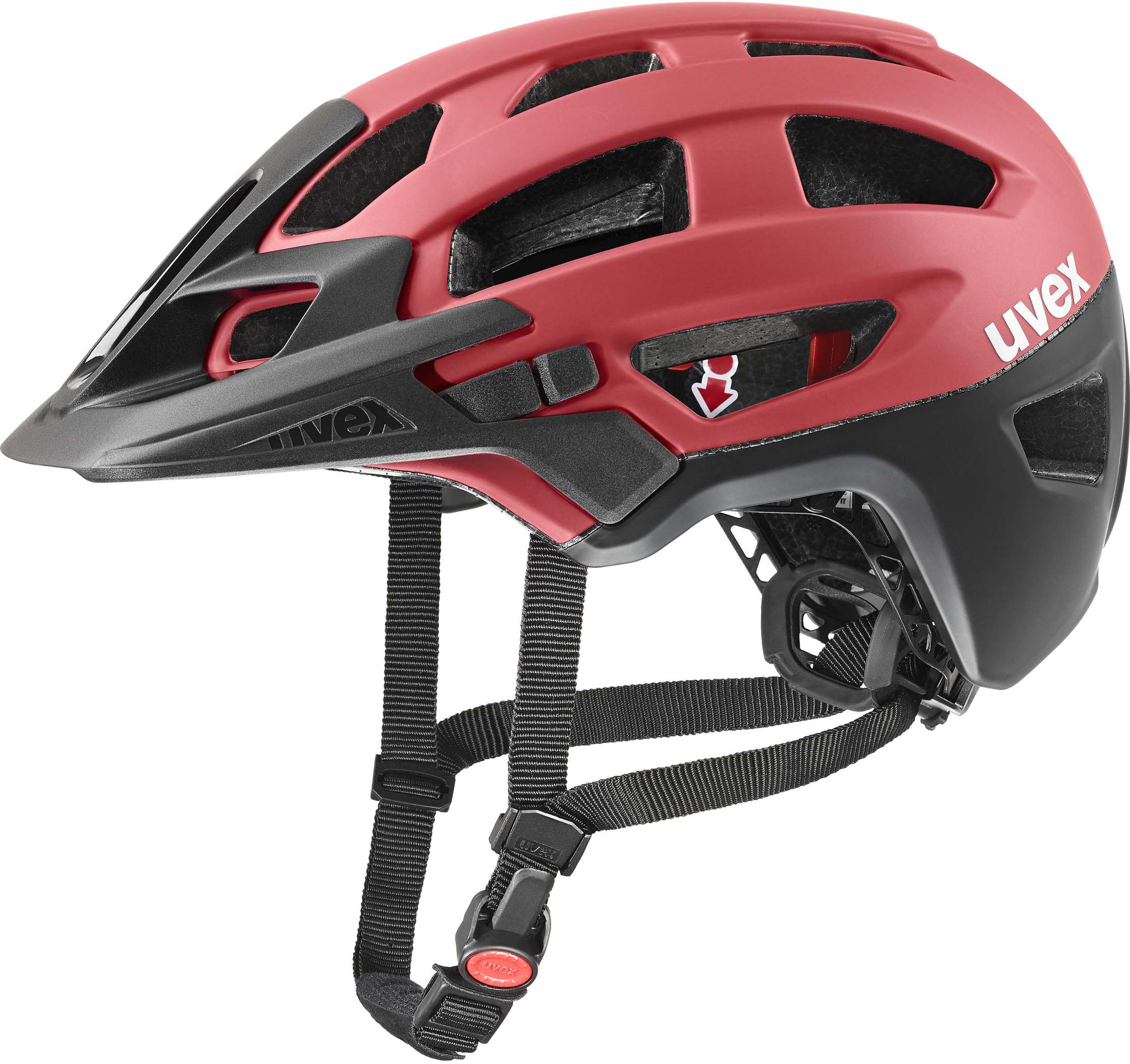red-black matt