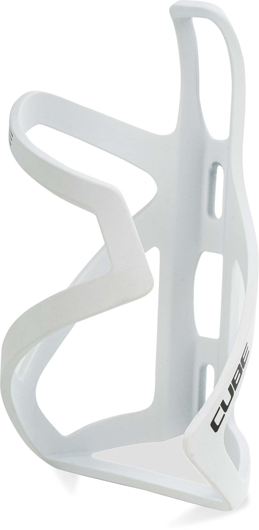 Cube Flaskeholder HPP Sidecage - mat hvid og blank sort