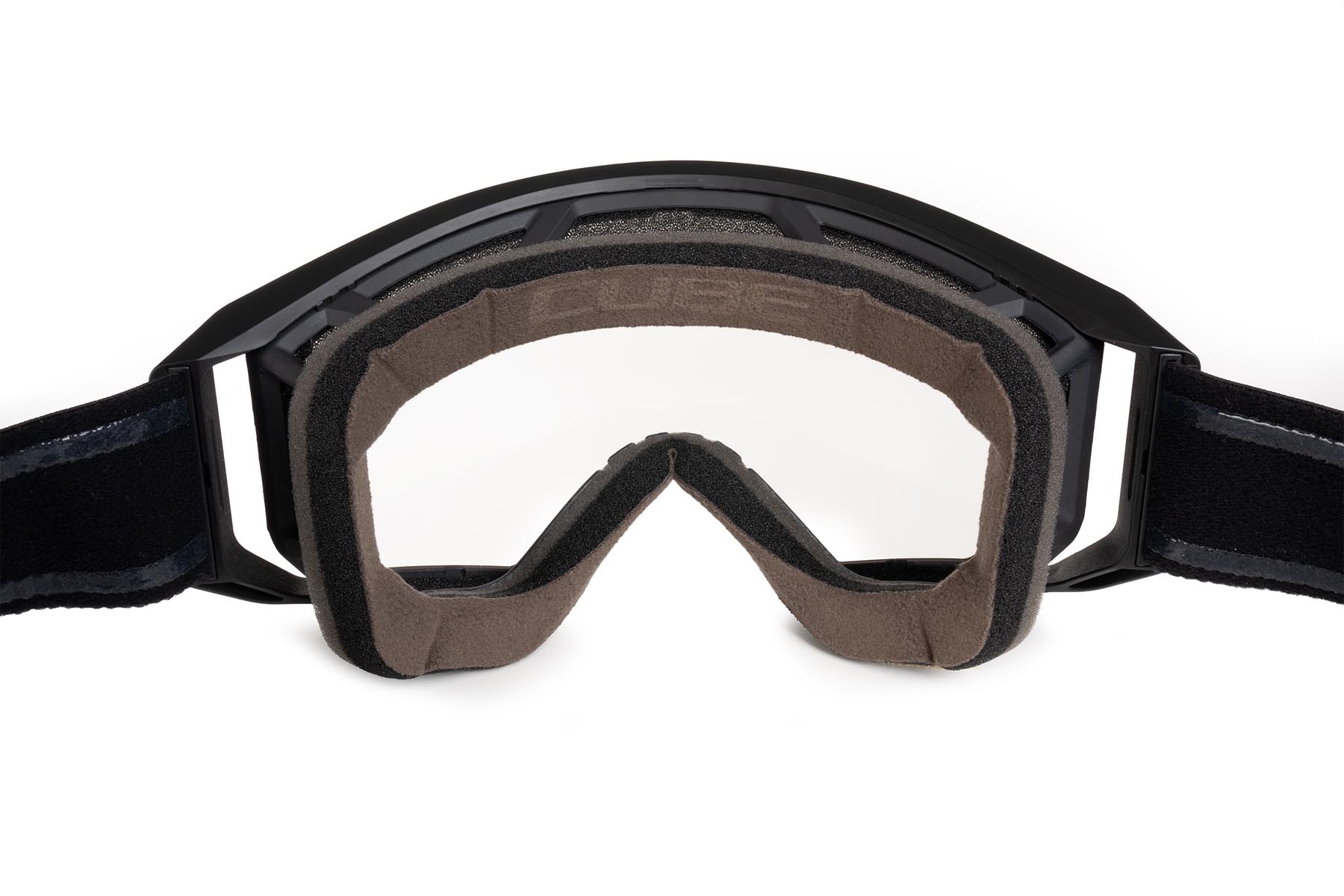 CUBE Goggle STORM X Actionteam hvid