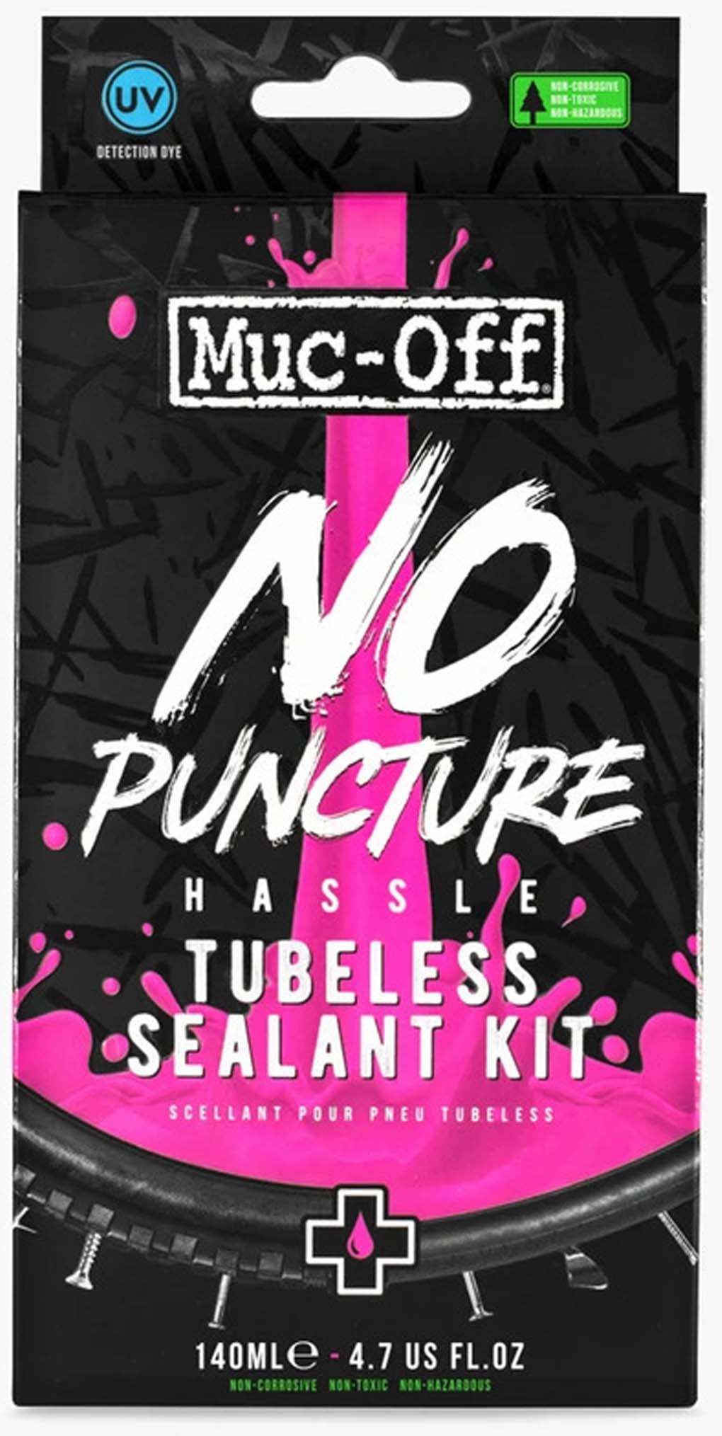 Muc-Off Tætningsmiddel No Puncture Kit 140 ml