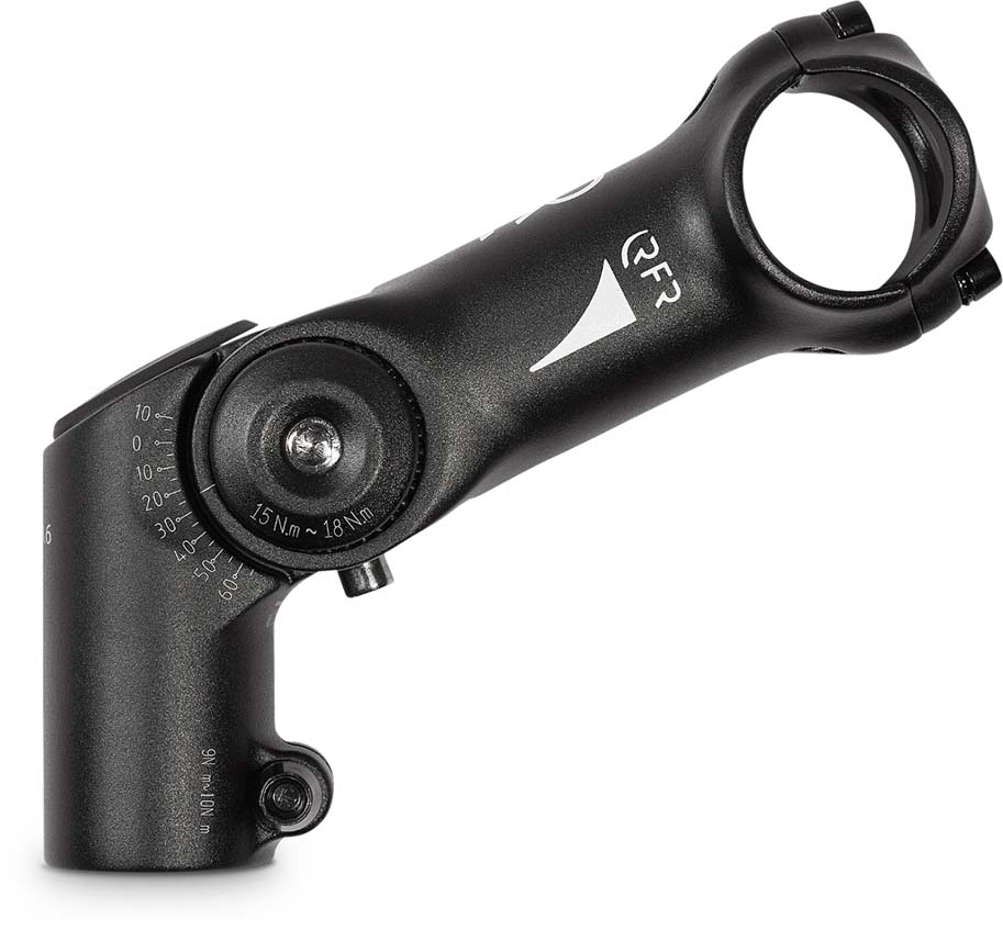 RFR Forhøjet justerbar frempind MTB sort