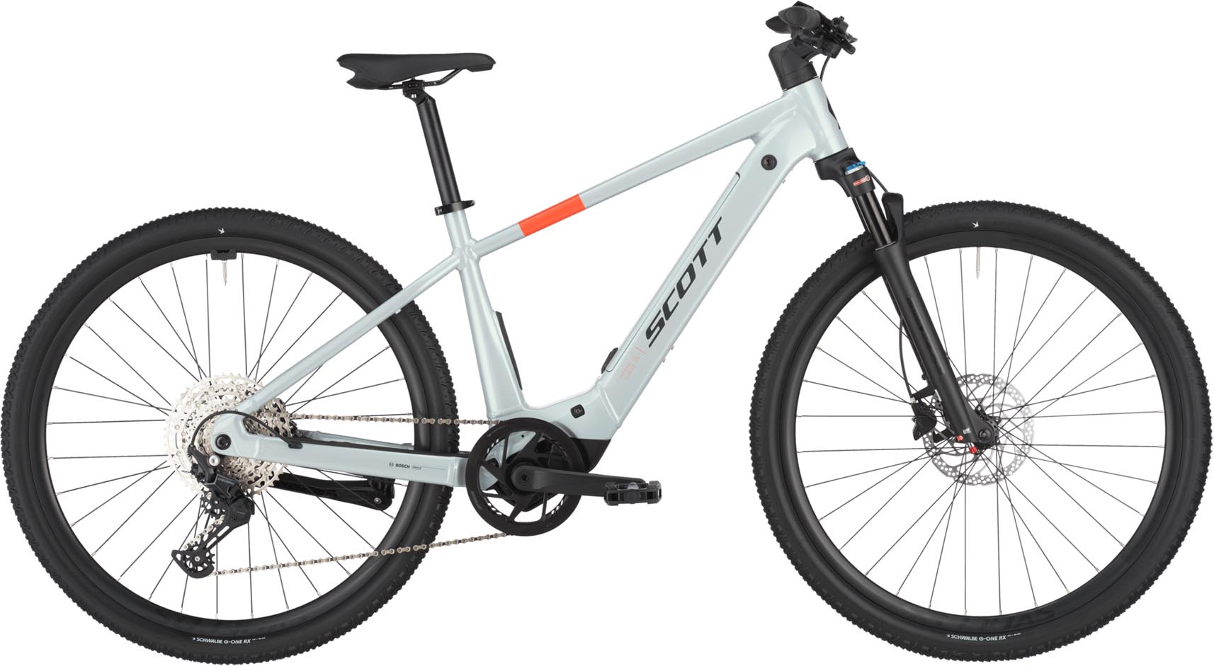 Scott Passage 20 flake grey 2025 - Elcykel Trekkingcykel Herrer