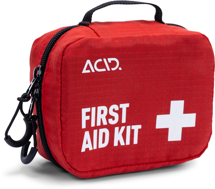 ACID Førstehjælpssæt CMPT 25 rød 0,7 liter