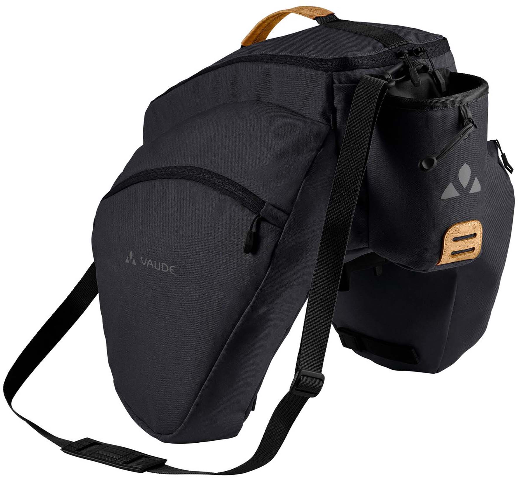 Vaude eSilkroad Plus bagagebærer taske, sort