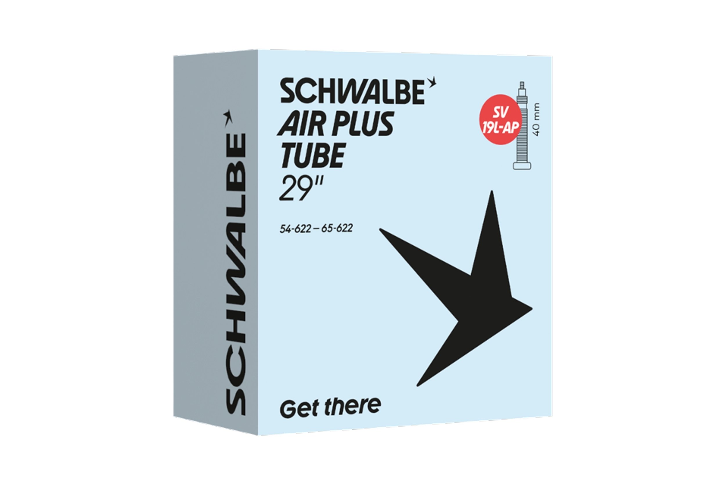 Schwalbe Slang nr. 19L AP – Air Plus 29/29+" 54/65-622 SV 40 mm nr. 19AP