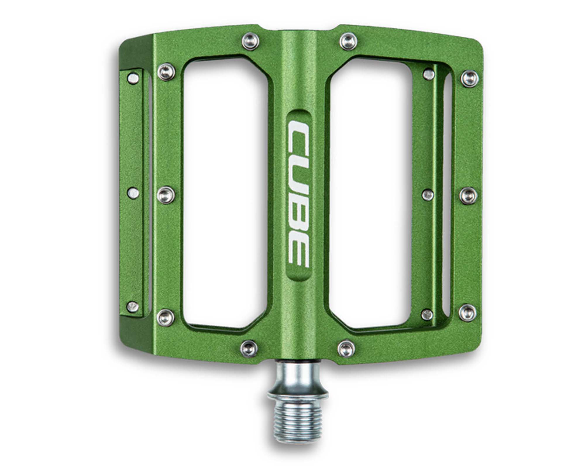 Cube All Mountain TM pedaler, olivenfarvede