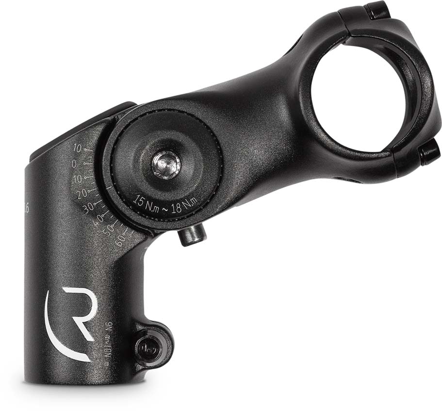 RFR Forhøjet justerbar frempind MTB sort