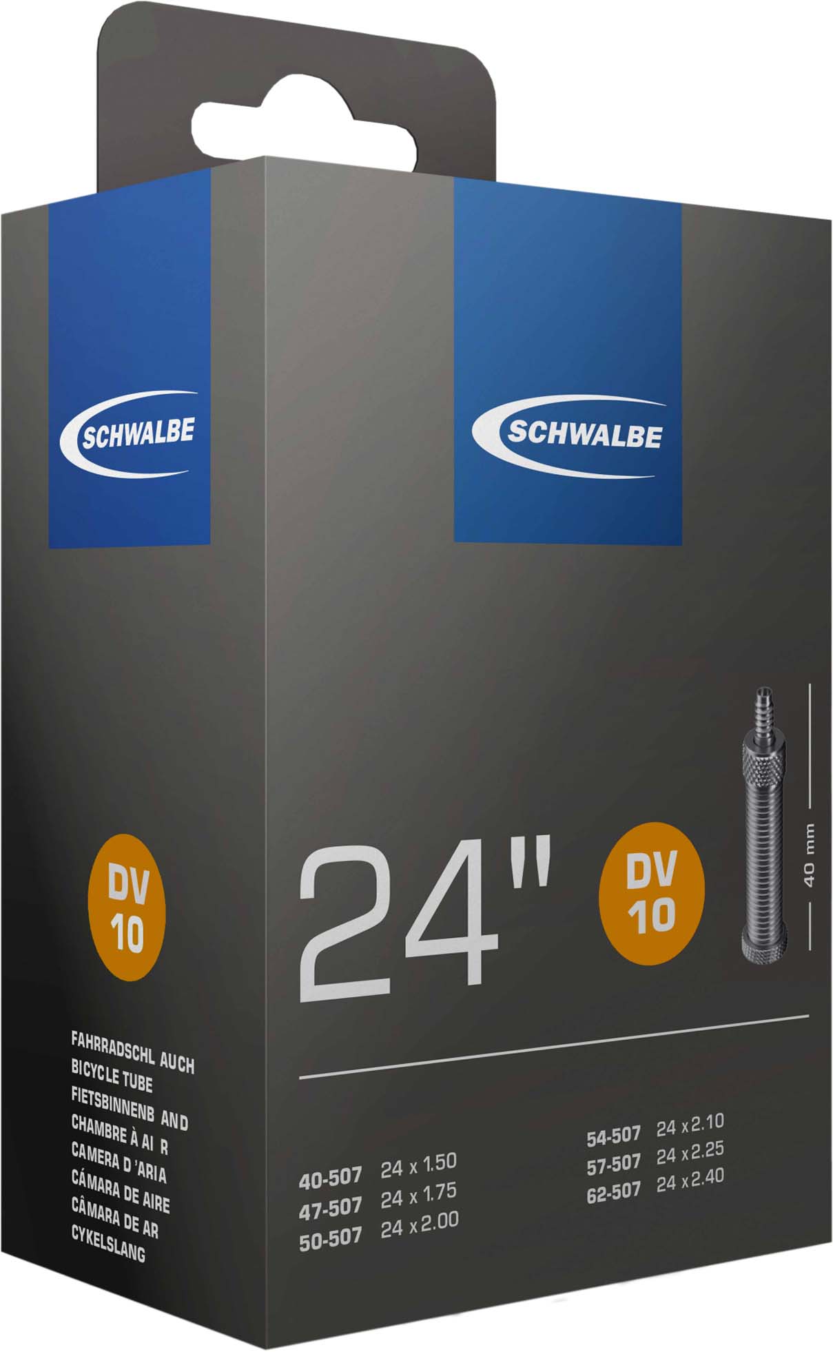 Schwalbe Slang nr. 10 DV 40 mm