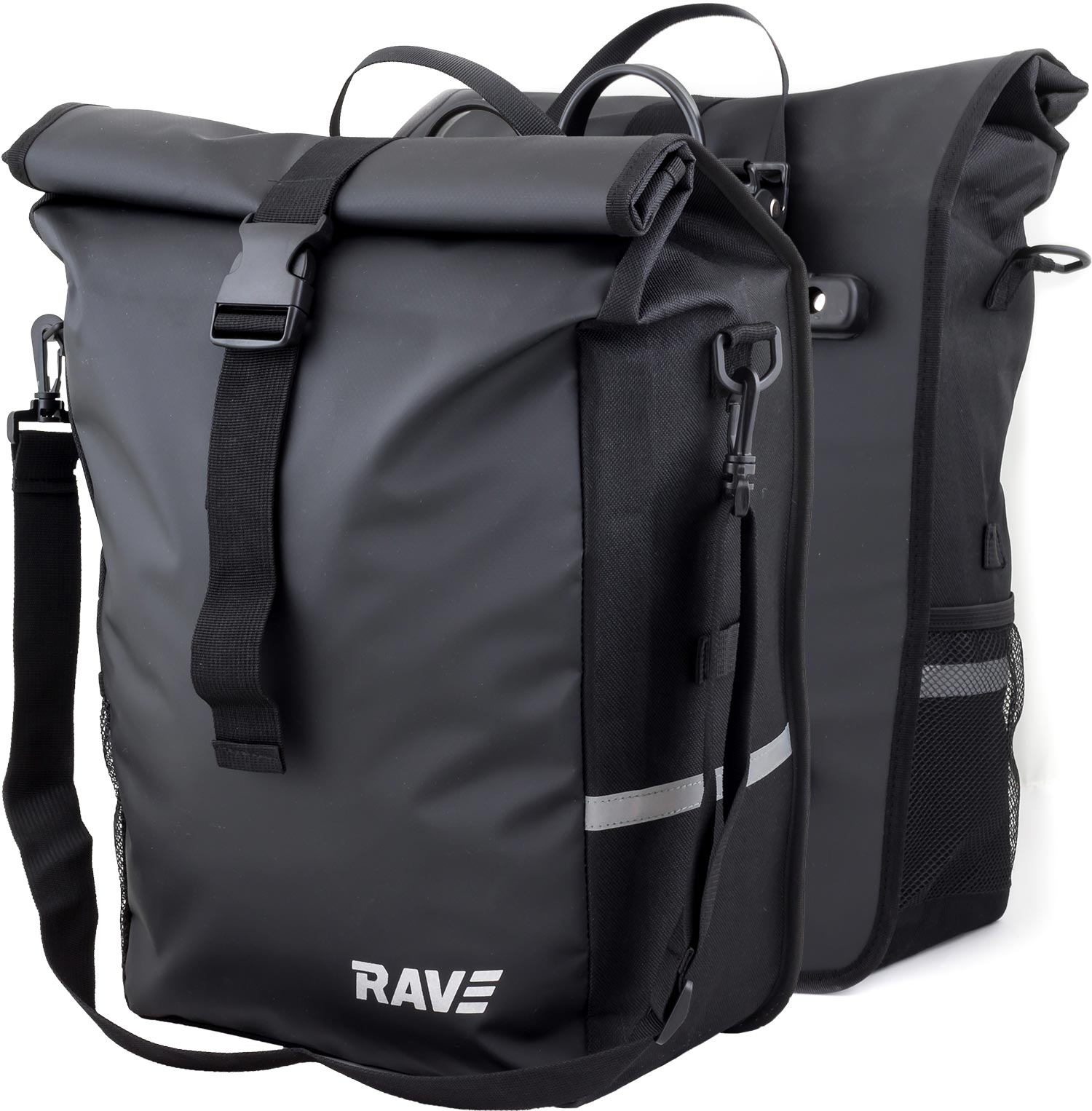 RAVE Bagagepose til baghjul Voyage - (par) Easy-Click-system