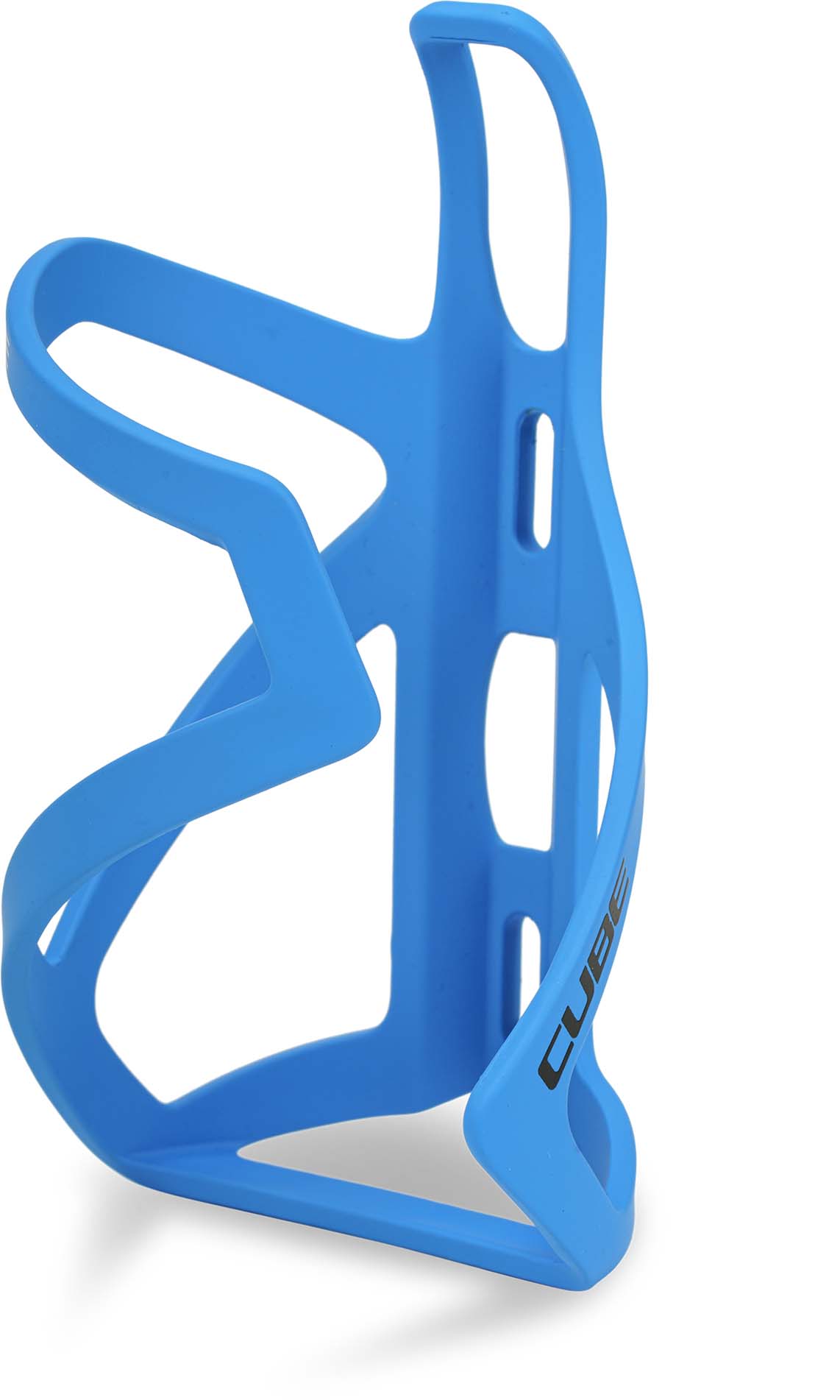 Cube Flaskeholder HPP Sidecage - mat blå og blank sort